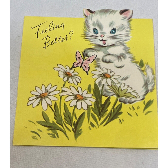 Lot of Vintage Mid Century Greeting Cards - Craft - Scrapbook - Junk Journal - Picture 14 of 16